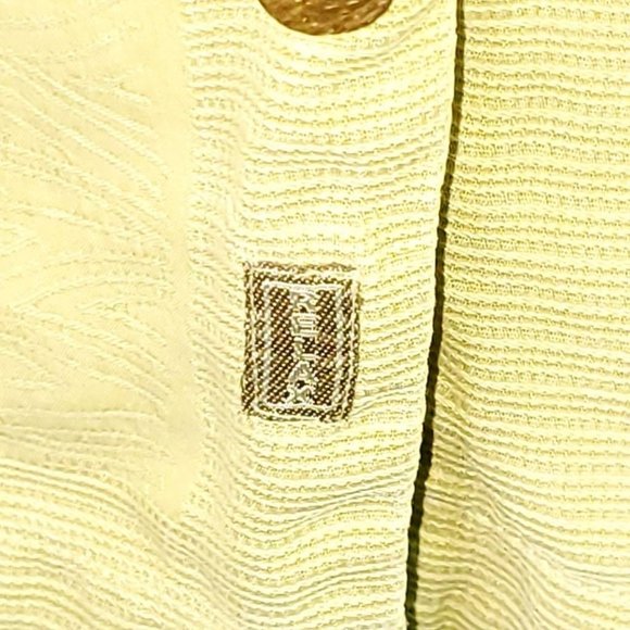 Tommy Bahama Mens Hawaiian Shirt Green Palm Trees Short Sleeve 100% Silk L - Picture 7 of 7